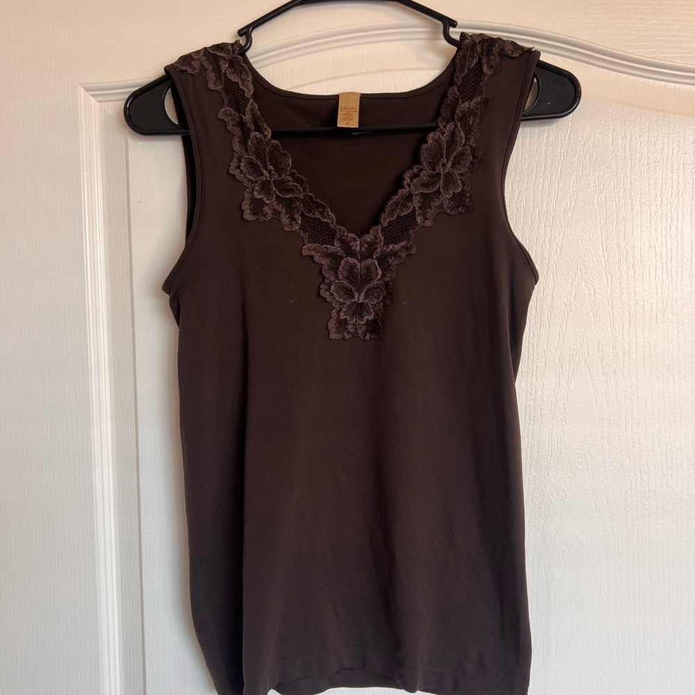 Lace tank